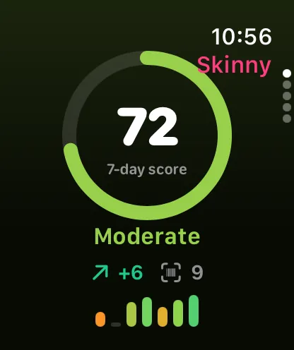 Skinny Scanning, Apple Watch